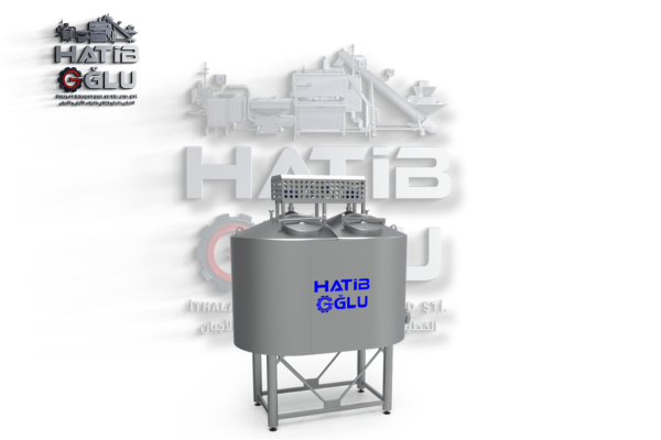 Double tank milk mixer